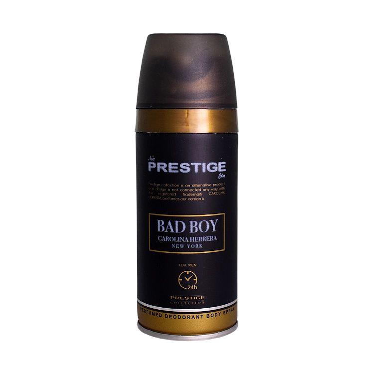 اسپری بدن مردانه پرستیژ مدل Bad Boy حجم 150 میلی لیتر