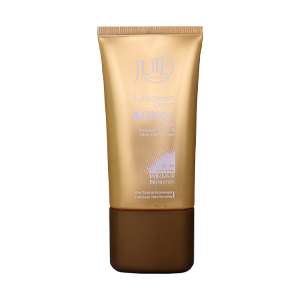 کرم ضد آفتاب بژ روشن انواع پوست ژوت SPF50 حجم 50 میلی لیتر