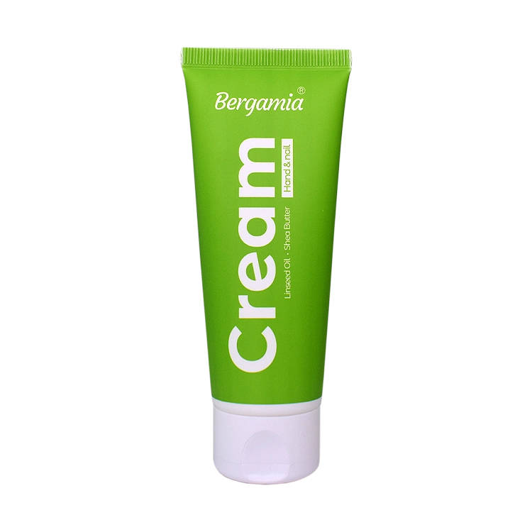 کرم مرطوب کننده دست و ناخن روغن کتان و شی باتر برگامیا حجم 75 میلی لیتر
