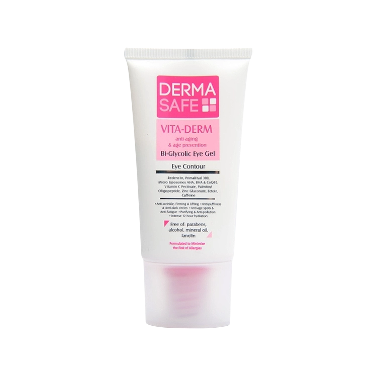 ژل دور چشم ضد چروک ویتا درم درماسیف حجم 20 میلی لیتر