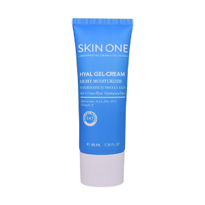 ژل کرم مرطوب کننده هیال پوست های مختلط و چرب اسکین وان حجم 40 میلی لیتر
