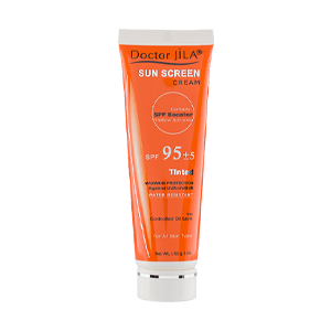 کرم ضد آفتاب رنگی طبیعی انواع پوست دکتر ژیلا SPF95 حجم 50 میلی لیتر