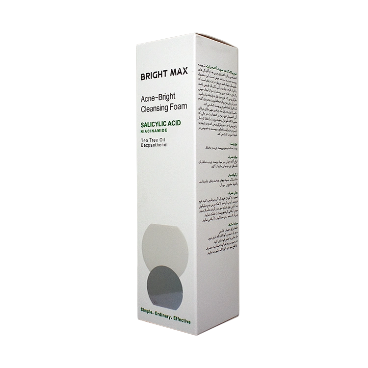 قیمت فوم شستشوی صورت پوست های چرب و جوش دار برایت مکس حجم 150 میلی لیتر