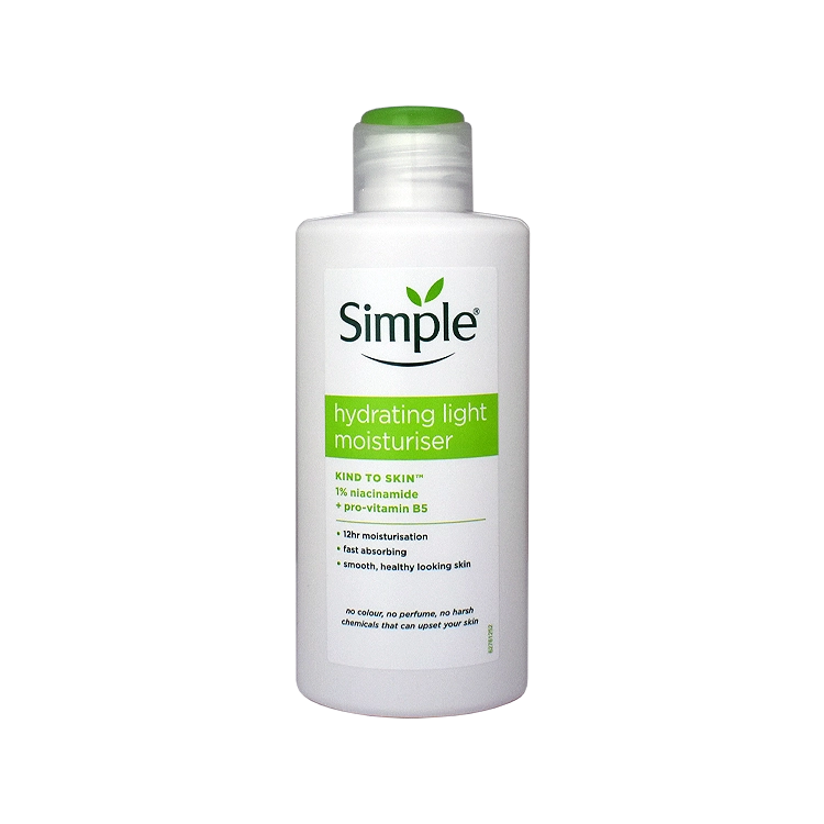 کرم مرطوب کننده و آبرسان لایت پوست چرب سیمپل حجم 125 میلی لیتر