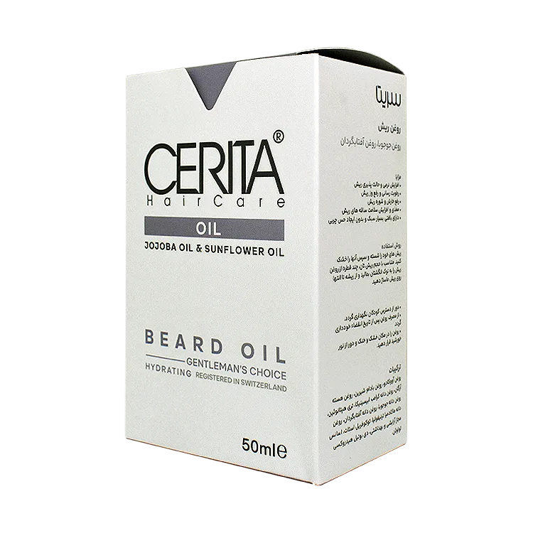 قیمت روغن ریش سریتا حجم 50 میلی لیتر
