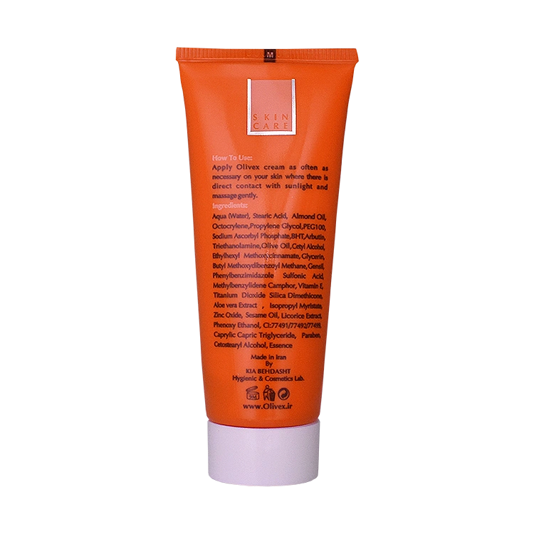 خرید کرم ضد آفتاب سی سی بی رنگ پوست های خشک و معمولی الیوکس SPF60 حجم 50 میلی لیتر