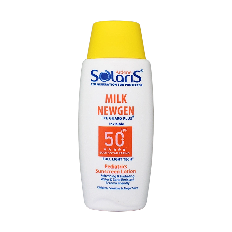 لوسیون ضد آفتاب کودک میلک نیوژن آردن سولاریس SPF50 حجم 100 میلی لیتر
