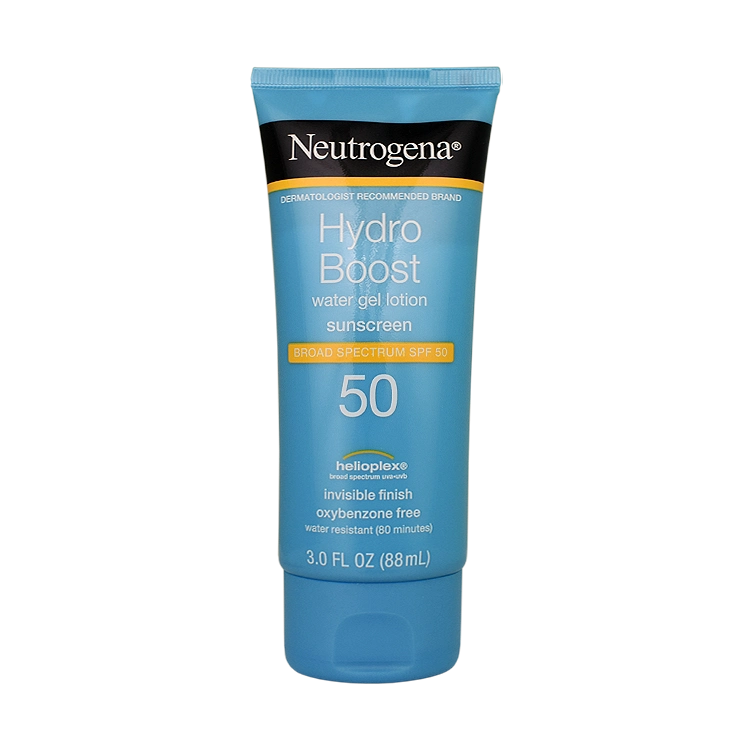 واتر ژل ضد آفتاب بی رنگ هیدروبوست نوتروژینا SPF50 حجم 88 میلی لیتر