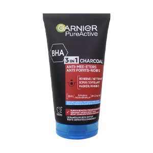 ماسک اسکراب زغال جوش سر سیاه گارنیه حجم 150 میلی لیتر