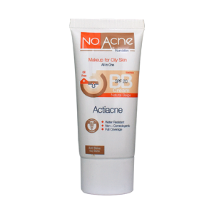 بی بی کرم بژ طبیعی پوست های چرب و جوشدار نو آکنه SPF20 حجم 40 میلی لیتر