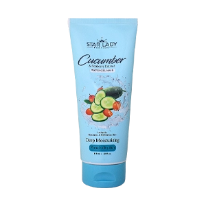 ژل ماسک آبرسان عصاره خیار و سی بری استار لیدی حجم 175 میلی لیتر