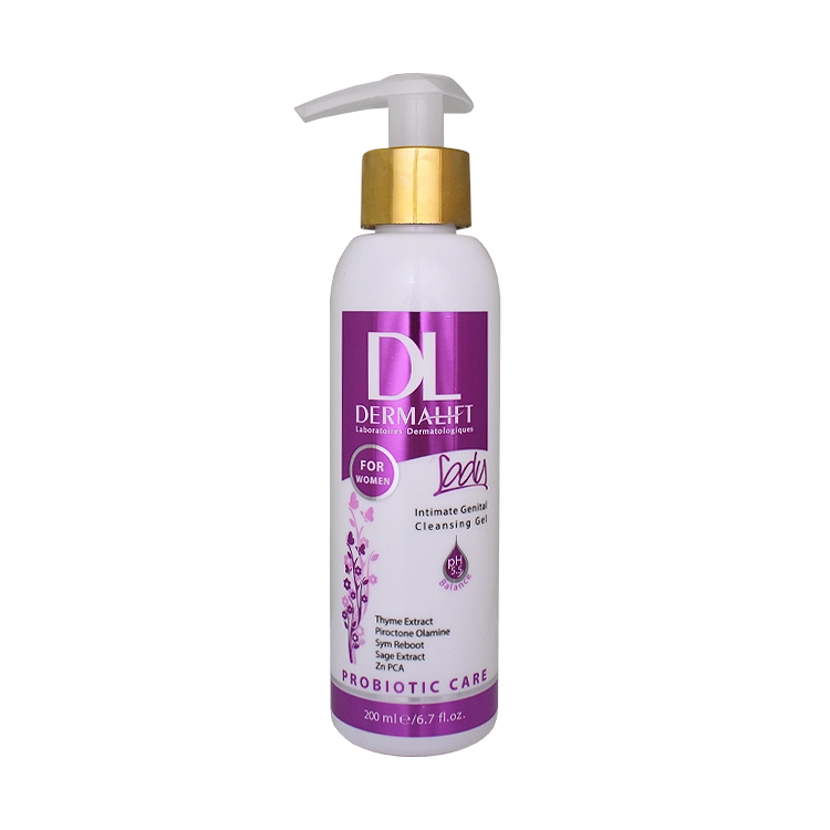 ژل بهداشتی بانوان درمالیفت حجم 200 میلی لیتر