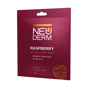 ماسک صورت عصاره تمشک نئودرم حجم 25 میلی لیتر