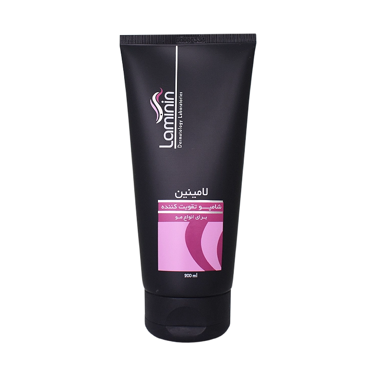شامپو تقویت کننده انواع مو لامینین حجم 200 میلی لیتر