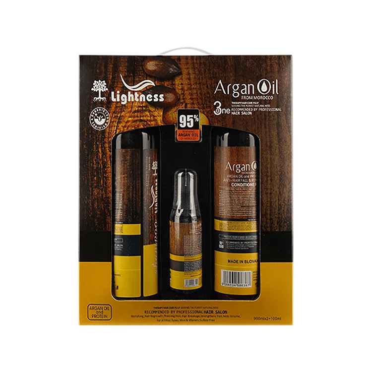 پک سه عددی مراقبت از مو روغن آرگان لایتنس