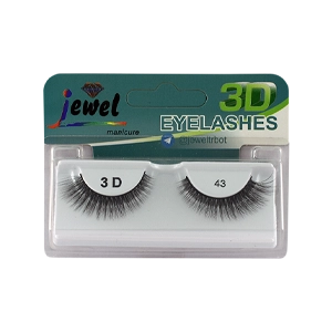 مژه مصنوعی سه بعدی جیول کد 43