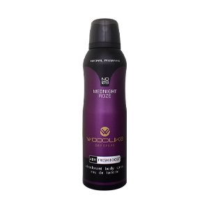 اسپری بدن زنانه وودلایک مدل Midnight Rose حجم 200 میلی لیتر