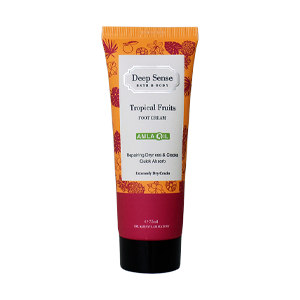 کرم ترک پا میوه های استوایی دیپ سنس حجم 75 میلی لیتر