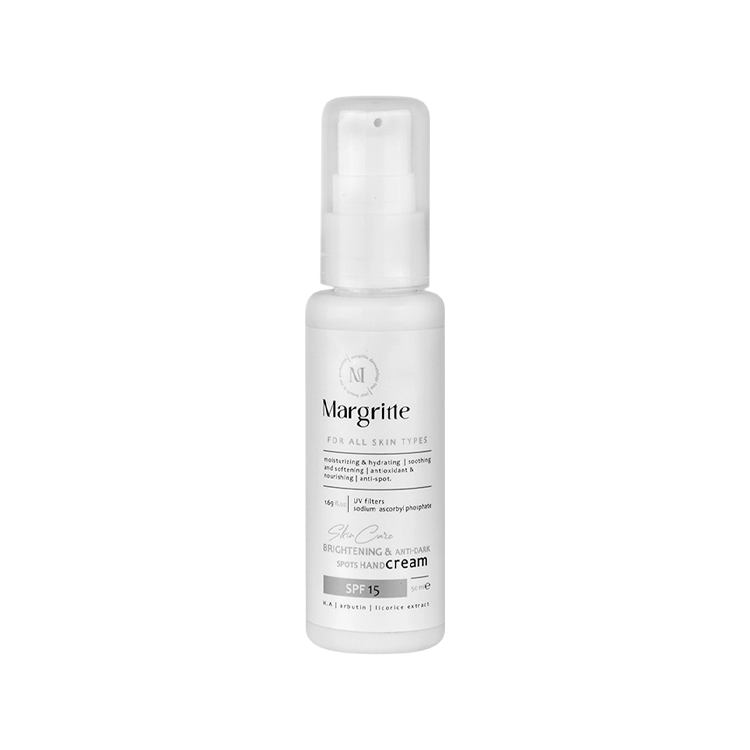کرم دست روشن کننده و ضد لک مارگریت SPF15 حجم 50 میلی لیتر