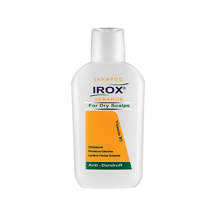 شامپو ضد شوره اسکالپ خشک سباروکس ایروکس حجم 200 میلی لیتر