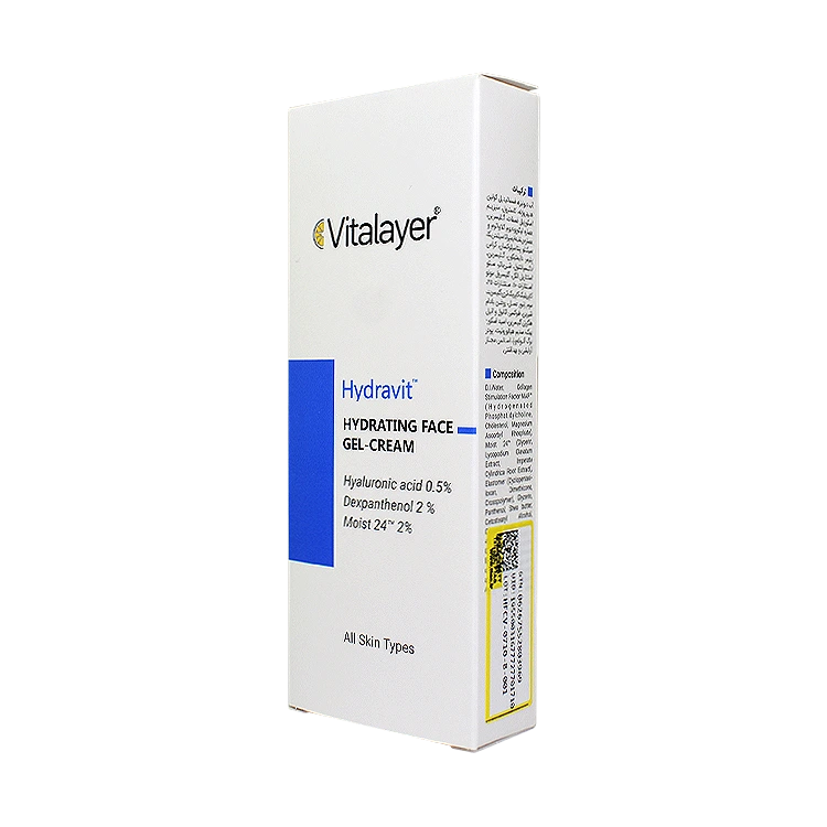 قیمت ژل کرم آبرسان صورت هیدراویت ویتالیر حجم 50 میلی لیتر