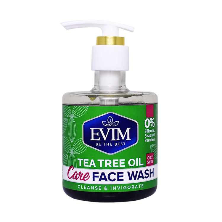 ژل شستشوی پوست چرب درخت چای ایویم حجم 250 میلی لیتر