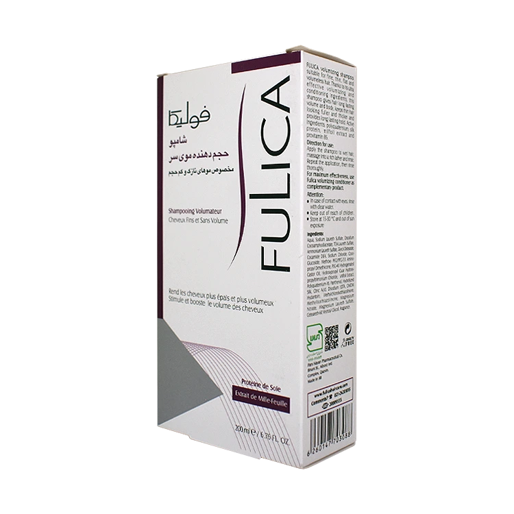 قیمت شامپو حجم دهنده مو سر فولیکا حجم 200 میلی لیتر