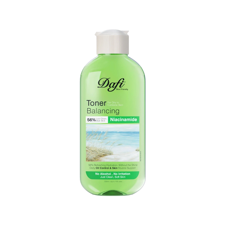 تونر پاک کننده پوست های مختلط و چرب دافی حجم 200 میلی لیتر