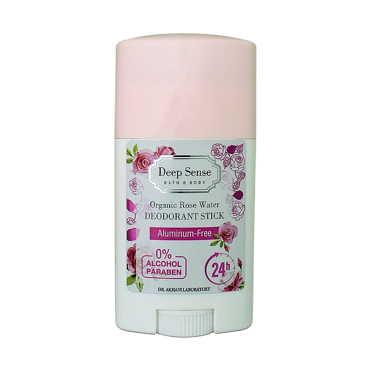 استیک ضد تعریق فاقد آلومینیوم گلاب دیپ سنس وزن 40 گرم