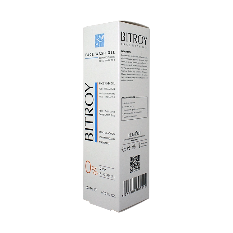 قیمت ژل شستشوی صورت سالیسیلیک اسید 2 درصد و هیالورونیک اسید بیتروی حجم 200 میلی لیتر