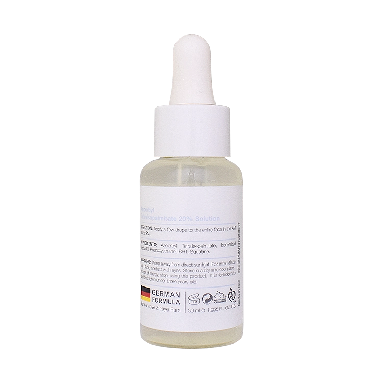 خرید سرم آسکوربیل تترا ایزو پالمیتات 20 درصد وکتور حجم 30 میلی لیتر