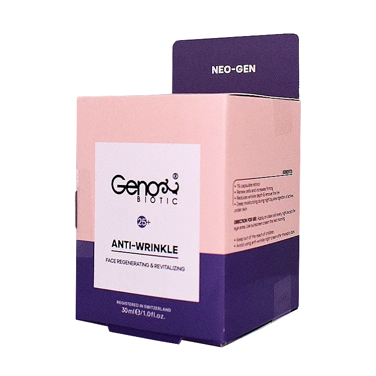 قیمت کرم ضد چروک شب بالای 25 سال ژنوبایوتیک حجم 30 میلی لیتر