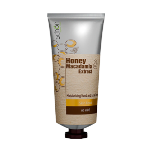 کرم مرطوب کننده دست و صورت عسل و ماکادمیا شون حجم 60 میلی لیتر