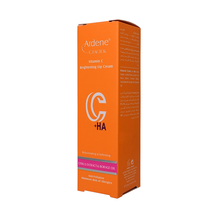 قیمت کرم روشن کننده لب ویتامین سی آردن سی فکتور وزن 12 گرم