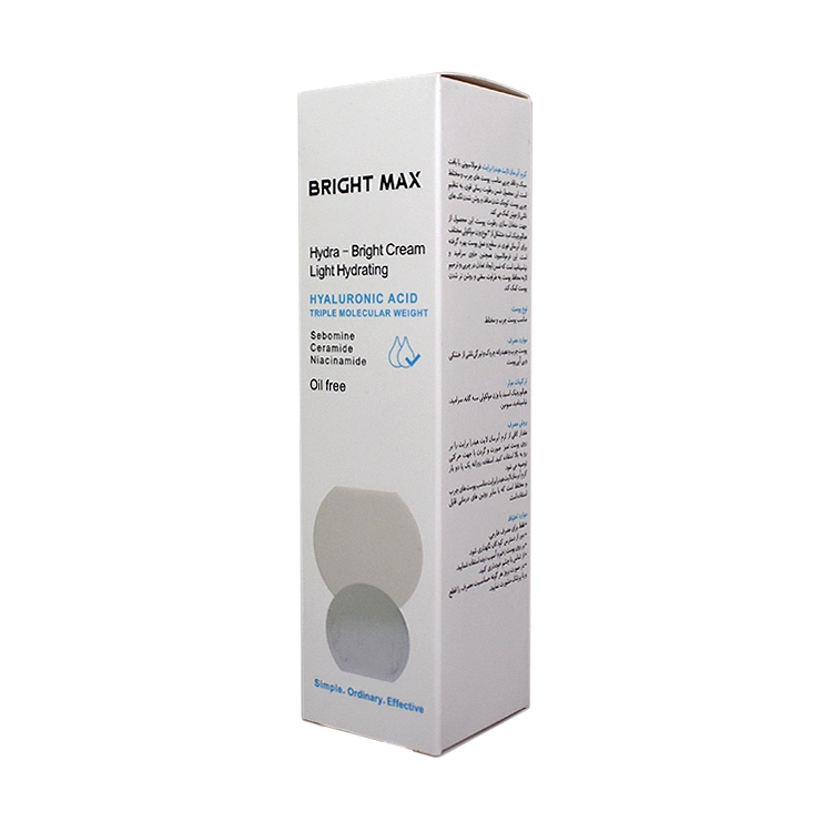 قیمت کرم آبرسان لایت پوست های مختلط و چرب برایت مکس حجم 50 میلی لیتر