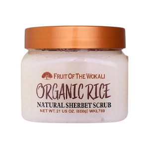 ژل اسکراب شکری بدن برنج ارگانیک وکالی وزن 600 گرم