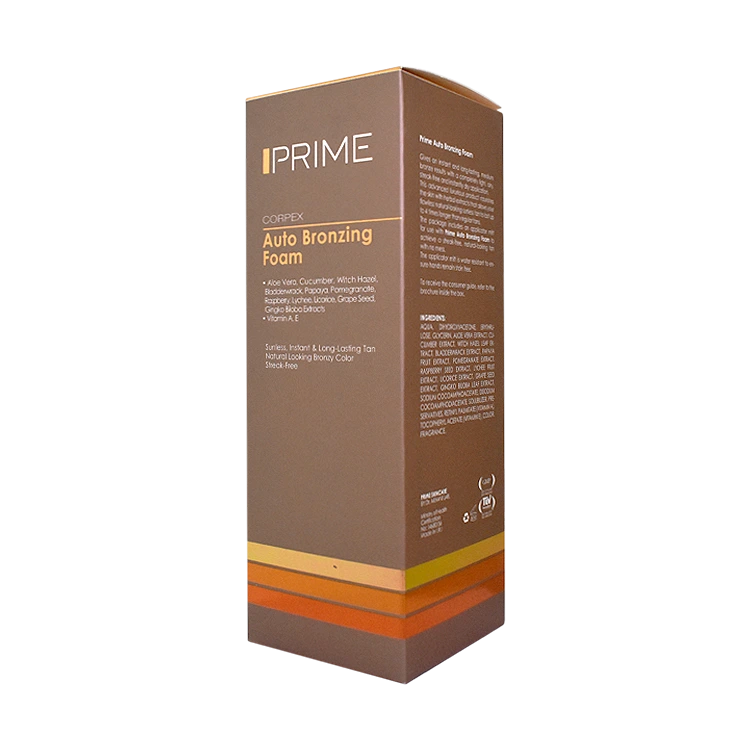 مشخصات فوم برنزه کننده پوست پرایم حجم 150 میلی لیتر