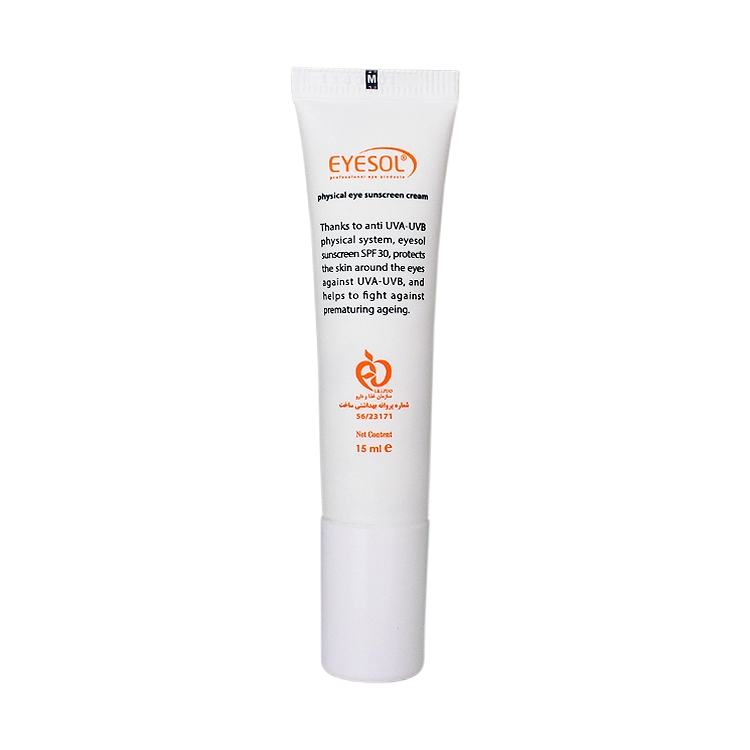 خرید کرم ضد آفتاب دور چشم بی رنگ آیسول SPF30 حجم 15 میلی لیتر