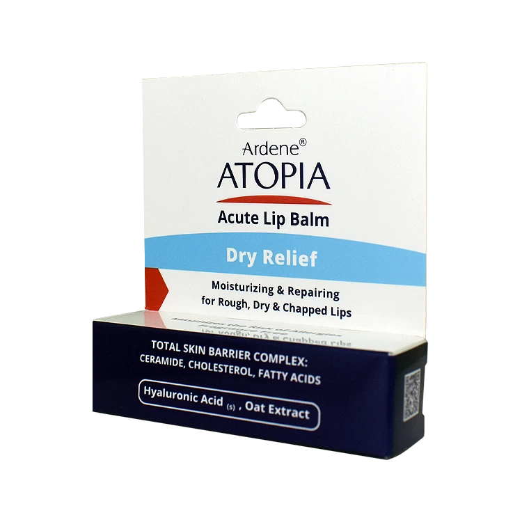 ترکیبات استیک مرطوب کننده و ترمیم کننده لب درای ریلیف آردن آتوپیا وزن 4.5 گرم