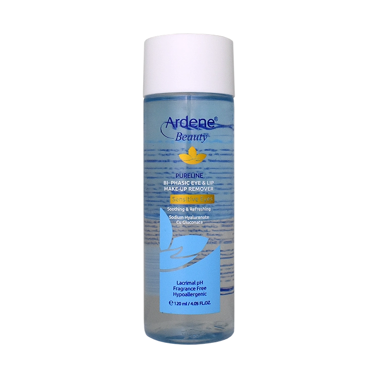 محلول دوفاز پاک کننده آرایش چشم و لب پیور لاین آردن بیوتی حجم 120 میلی لیتر