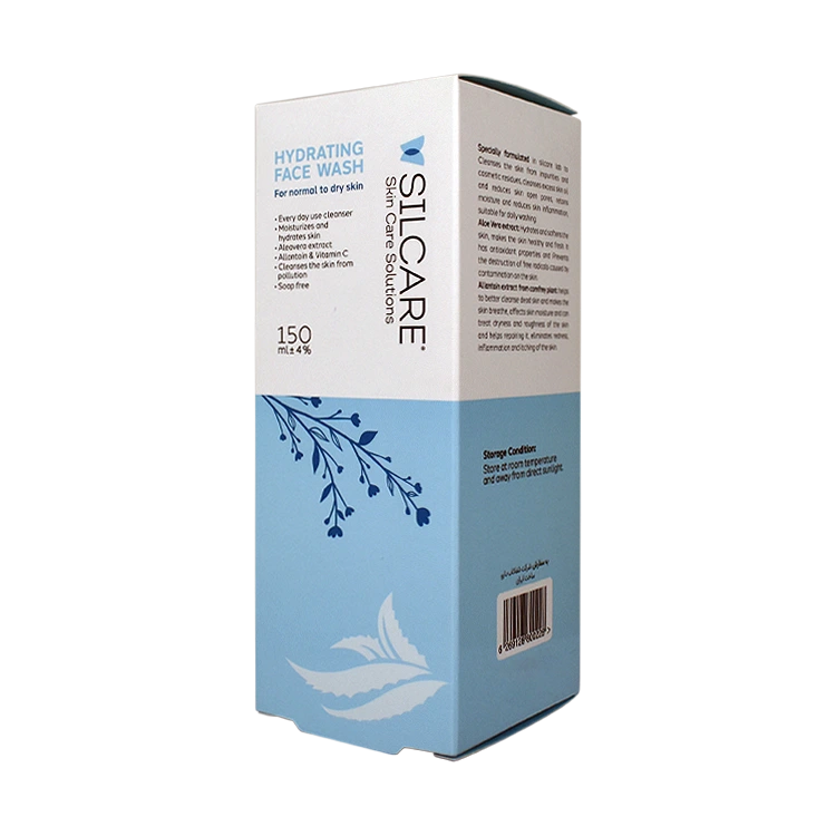 قیمت ژل شستشوی صورت پوست های خشک و معمولی سیلکر حجم 150 میلی لیتر