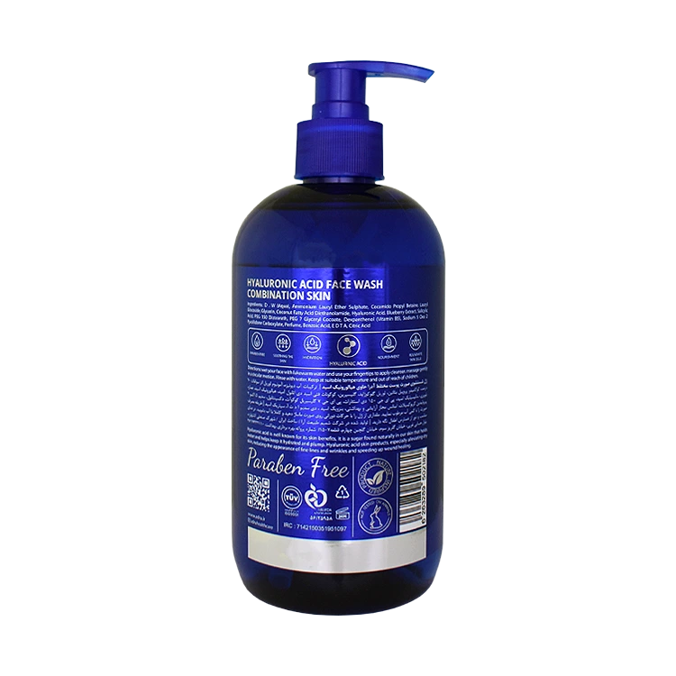 خرید ژل شستشوی صورت هیالورونیک اسید آدرا حجم 500 میلی لیتر