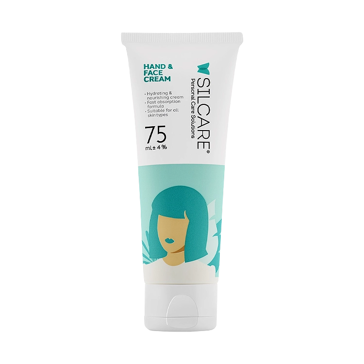 کرم مرطوب کننده دست و صورت آلوئه ورا سیلکر حجم 75 میلی لیتر