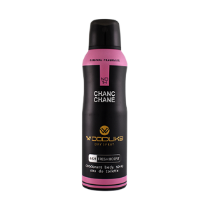 اسپری بدن زنانه وودلایک مدل Chanc Chane حجم 200 میلی لیتر