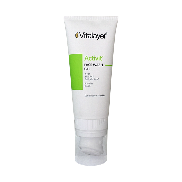 ژل شستشوی صورت پوست های مختلط و چرب اکتی ویت ویتالیر حجم 200 میلی لیتر
