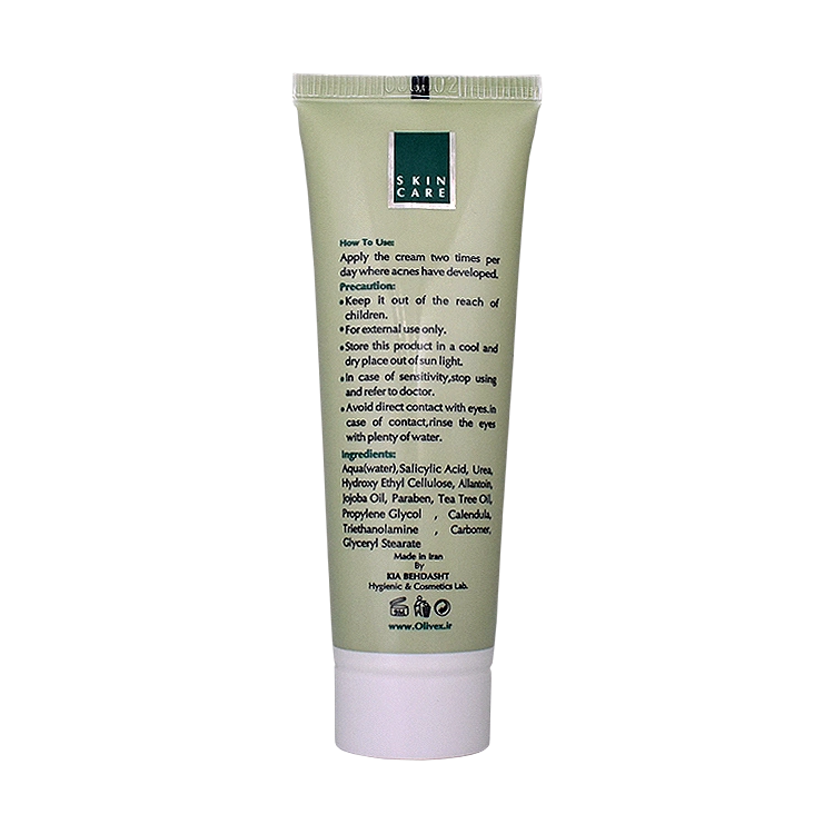 خرید کرم ضد جوش و آکنه الیوکس حجم 30 میلی لیتر