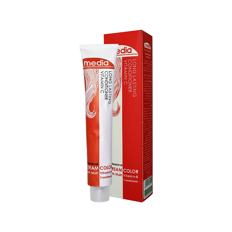 رنگ مو سری خاکستری مدیا حجم 100 میلی لیتر