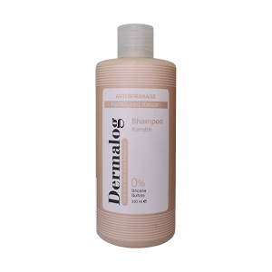 شامپو فاقد سولفات کراتینه درمالوگ حجم 350 میلی لیتر