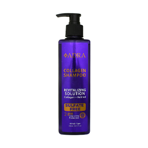 شامپو احیا کننده کلاژن و رتینول فاقد سولفات آدرا حجم 300 میلی لیتر