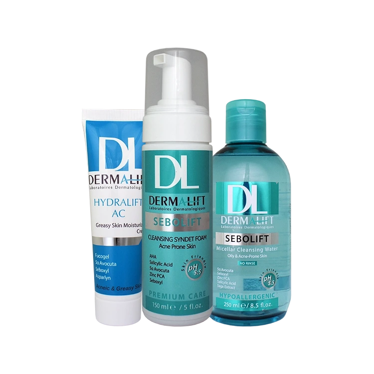 پک سه تایی روتین پوست چرب سبولیفت درمالیفت